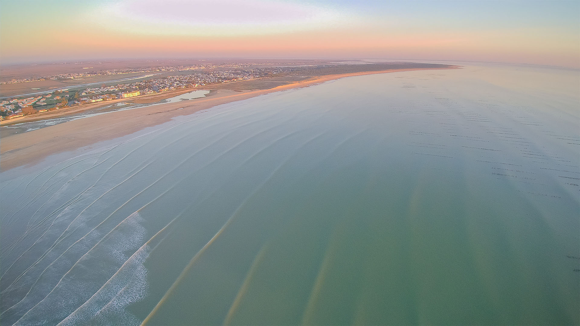 Banc de sable La Faute-sur-Mer Camping Les Violettes