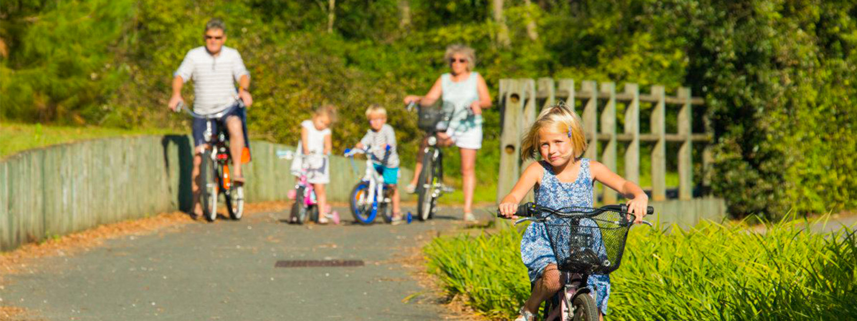 velo en famille il de ré