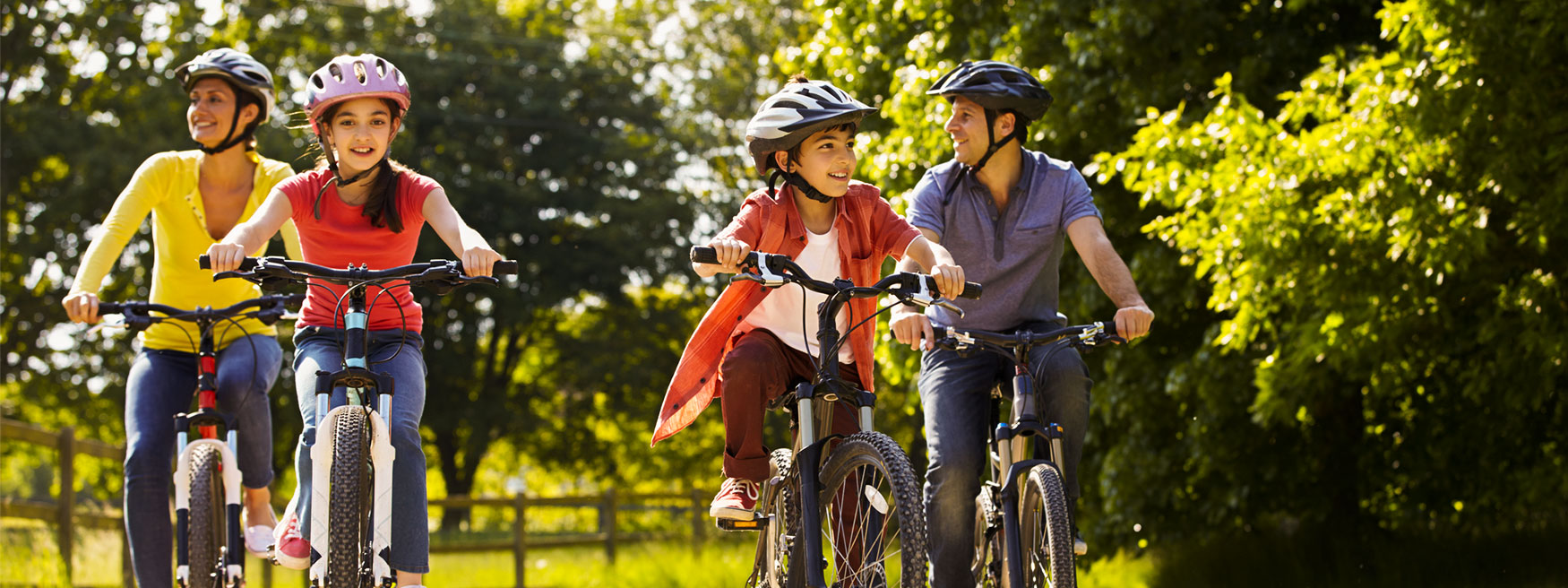 velo en famille